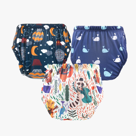 Chinmay Kids Printed Panty Pack of 3 - Soft, Comfortable & Stylish Underwear for Boys/Girls