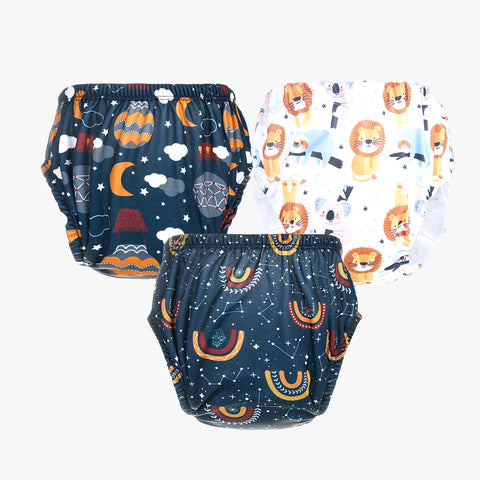 Chinmay Kids Printed Panty Pack of 3 - Soft, Comfortable & Stylish Underwear for Boys/Girls