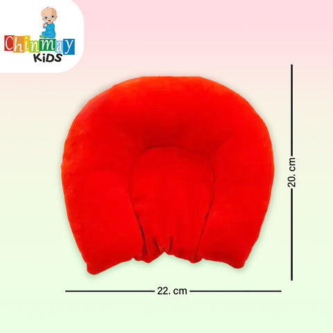 Chinmay Kids Newborn Baby Neck Support Pillow for Head Shaping Nursing Pillow Cat Rai 0-12 Months, Pack of 2