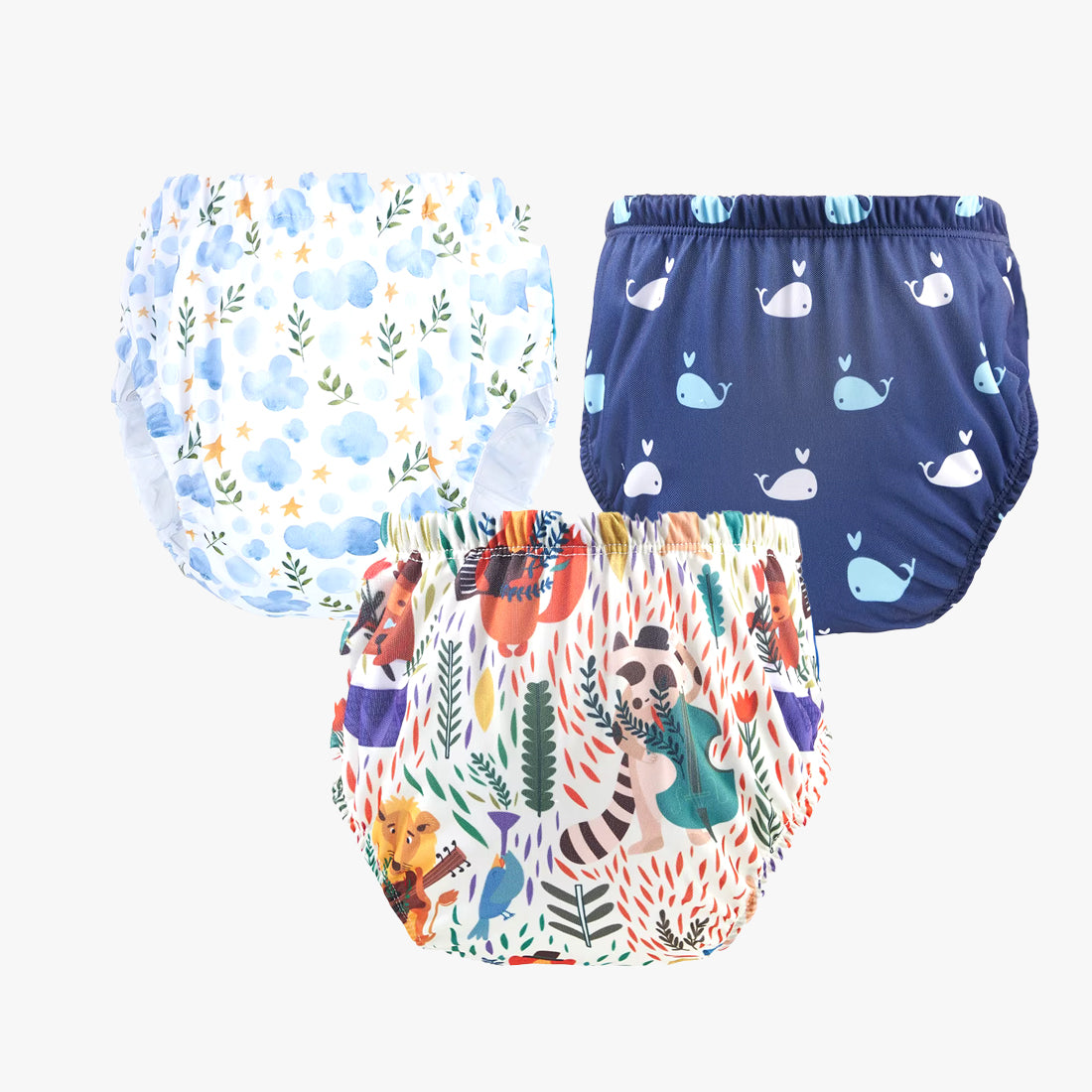 Chinmay Kids Printed Panty Pack of 3 - Soft, Comfortable & Stylish Underwear for Boys/Girls