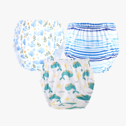 Chinmay Kids Printed Panty Pack of 3 - Soft, Comfortable & Stylish Underwear for Boys/Girls