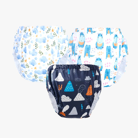 Chinmay Kids Printed Panty Pack of 3 - Soft, Comfortable & Stylish Underwear for Boys/Girls