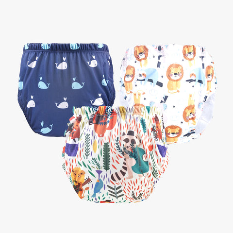 Chinmay Kids Printed Panty Pack of 3 - Soft, Comfortable & Stylish Underwear for Boys/Girls