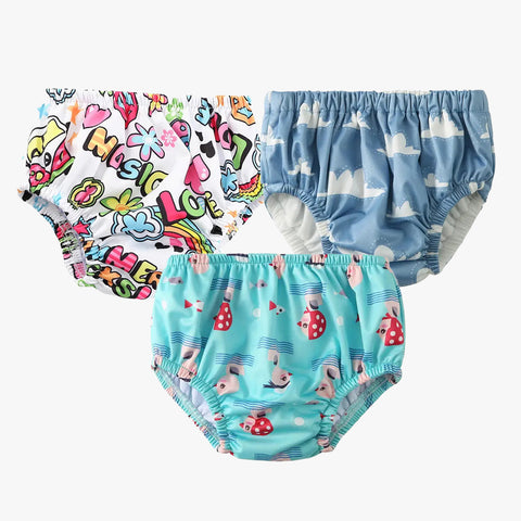 Chinmay Kids Printed Panty Pack of 3 - Soft, Comfortable & Stylish Underwear for Boys/Girls