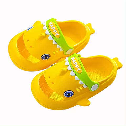 Chinmay Kids Children Cartoon EVA clogs sandals Shark shaped Non-slip Boys Summer Footwear