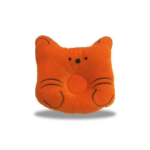 Chinmay Kids Baby Soft Neck Support Pillow for Head Shaping/Shape Supporter Cat Face Pillow